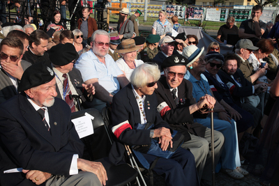 Uroczystość w hołdzie ludności cywilnej Woli – 5 sierpnia 2019. Fot Piotr Życieński (IPN)