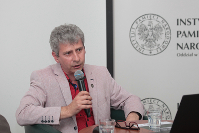 Marcin Łaszczyński (OBEN IPN w Warszawie). Fot. Piotr Życieński (IPN)