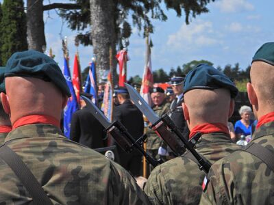 Uroczystości poświęcenia nagrobka chor. Antoniego Dołęgi, żołnierza podziemia antykomunistycznego – 11 sierpnia 2019