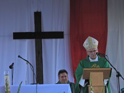 Uroczystości poświęcenia nagrobka chor. Antoniego Dołęgi, żołnierza podziemia antykomunistycznego – 11 sierpnia 2019