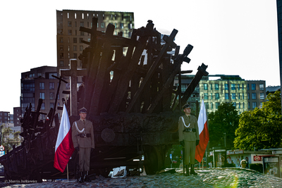 Uroczystość ku czci ofiar „operacji polskiej” NKWD – 11 sierpnia 2019. Fot. Marcin Jurkiewicz (IPN)