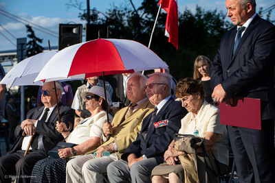 Uroczystość ku czci ofiar „operacji polskiej” NKWD – 11 sierpnia 2019. Fot. Marcin Jurkiewicz (IPN)