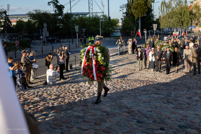 Uroczystość ku czci ofiar „operacji polskiej” NKWD – 11 sierpnia 2019. Fot. Marcin Jurkiewicz (IPN)