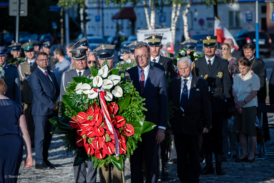 Uroczystość ku czci ofiar „operacji polskiej” NKWD – 11 sierpnia 2019. Fot. Marcin Jurkiewicz (IPN)