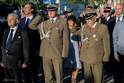 Uroczystość ku czci ofiar „operacji polskiej” NKWD – 11 sierpnia 2019. Fot. Marcin Jurkiewicz (IPN)