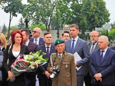 Pogrzeb żołnierzy Wojska Polskiego poległych w sierpniu 1920 r. w Mątwicy – Łomża, 14 sierpnia 2019 fot. Mateusz Niegowski