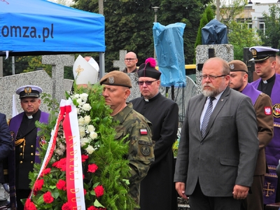 Pogrzeb żołnierzy Wojska Polskiego poległych w sierpniu 1920 r. w Mątwicy – Łomża, 14 sierpnia 2019 fot. Mateusz Niegowski