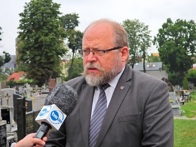 Pogrzeb żołnierzy Wojska Polskiego poległych w sierpniu 1920 r. w Mątwicy – Łomża, 14 sierpnia 2019 fot. Mateusz Niegowski