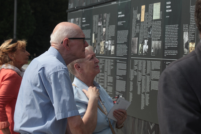 Otwarcie wystawy „Ściany totalitaryzmów. Polska 1939–1945” – Warszawa, 22 sierpnia 2019. Fot. Piotr Życieński (IPN)