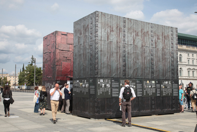 Otwarcie wystawy „Ściany totalitaryzmów. Polska 1939–1945” – Warszawa, 22 sierpnia 2019. Fot. Piotr Życieński (IPN)