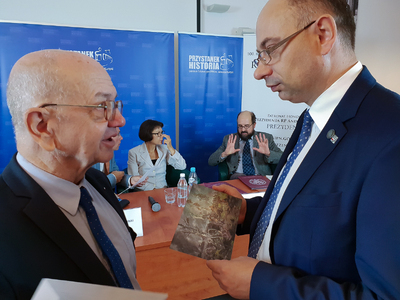 Debata o pakcie Ribbentrop-Mołotow z okazji Europejskiego Dnia Pamięci Ofiar Reżimów Totalitarnych – 23 sierpnia 2019. Fot. Sławek Kasper (IPN)