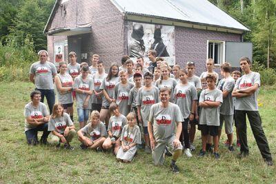 Obóz historycznego IPN-ZHR na Przystanku Historia w Puszczy Kozienickiej, Augustów, 19-24 sierpnia 2019