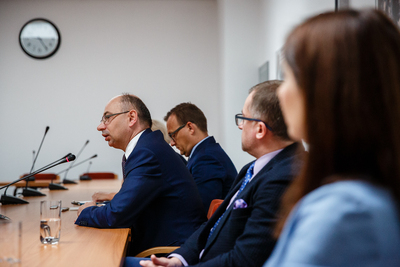 Wizyta dziennikarzy z Uzbekistanu – Warszawa, 28 sierpnia 2019. Fot. Sławek Kasper (IPN)