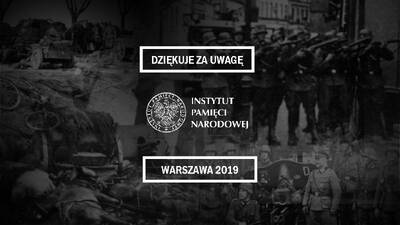 80.rocznica wybuchu II wojny światowej. Działania IPN