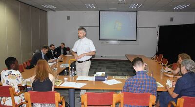 Wizyta studyjna nauczycieli z Wielkiej Brytanii w IPN – Warszawa, 28 sierpnia 2019. Fot. Anna Boguniecka (IPN)