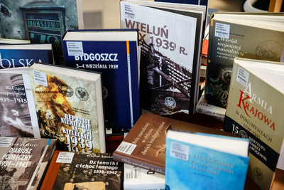 Konferencja prasowa na temat przedsięwzięć IPN związanych z obchodami 80. rocznicy wybuchu II wojny światowej – Warszawa, 29 sierpnia 2019. Fot. Sławek Kasper (IPN)