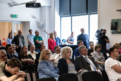 Konferencja prasowa na temat przedsięwzięć IPN związanych z obchodami 80. rocznicy wybuchu II wojny światowej – Warszawa, 29 sierpnia 2019. Fot. Sławek Kasper (IPN)