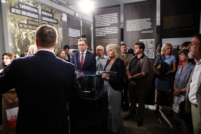 Otwarcie wystawy IPN „Zbrodnie na Polakach 1939–1945” – Warszawa, 29 sierpnia 2019. Fot. Sławek Kasper (IPN)