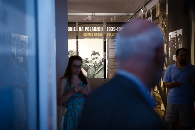 Otwarcie wystawy IPN „Zbrodnie na Polakach 1939–1945” – Warszawa, 29 sierpnia 2019. Fot. Sławek Kasper (IPN)