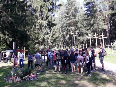 Pierwszy dzień wyprawy edukacyjnej – Kuropaty, 29 sierpnia 2019