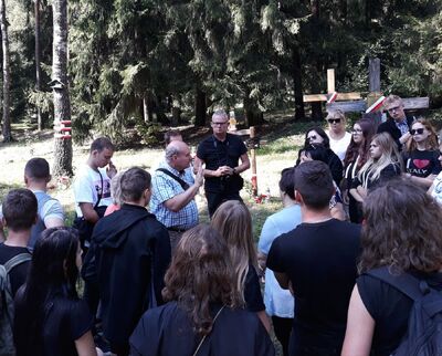 Pierwszy dzień wyprawy edukacyjnej – Kuropaty, 29 sierpnia 2019