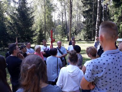 Pierwszy dzień wyprawy edukacyjnej – Kuropaty, 29 sierpnia 2019