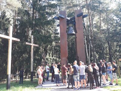 Pierwszy dzień wyprawy edukacyjnej – Kuropaty, 29 sierpnia 2019