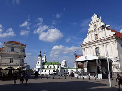 Pierwszy dzień wyprawy edukacyjnej – Mińsk, 29 sierpnia 2019
