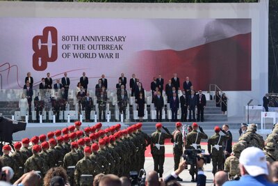 Uroczystości w 80. rocznicę wybuchu II wojny światowej – Warszawa, 1 września 2019. Fot. UdSKiOR