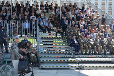 Uroczystości w 80. rocznicę wybuchu II wojny światowej – Warszawa, 1 września 2019. Fot. UdSKiOR