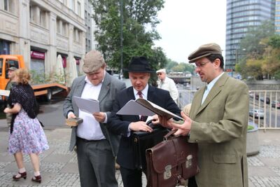 Diorama „Obrona Warszawy we wrześniu 1939 r.” – Warszawa, 3 września 2019. Fot. Łukasz Kaczmarczyk (IPN)
