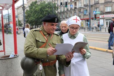 Diorama „Obrona Warszawy we wrześniu 1939 r.” – Warszawa, 3 września 2019. Fot. Łukasz Kaczmarczyk (IPN)