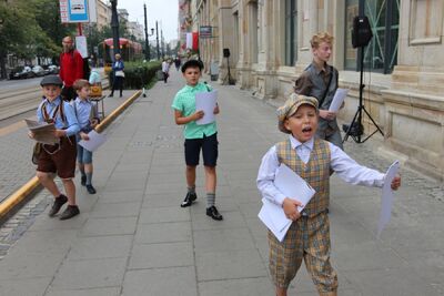 Diorama „Obrona Warszawy we wrześniu 1939 r.” – Warszawa, 3 września 2019. Fot. Łukasz Kaczmarczyk (IPN)
