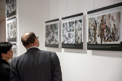 Otwarcie wystawy „Oblężenie Warszawy 1939. Fotografie Juliena Bryana” – Warszawa, 3 września 2019. Fot. Sławek Kasper (IPN)