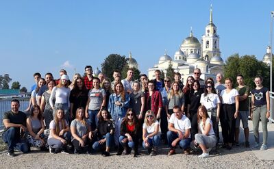 Uczestnicy wyprawy w Ostaszkowie –  2 września 2019