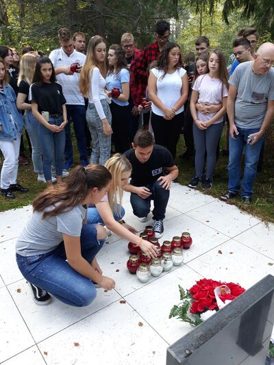 Uczestnicy wyprawy w Ostaszkowie –  2 września 2019