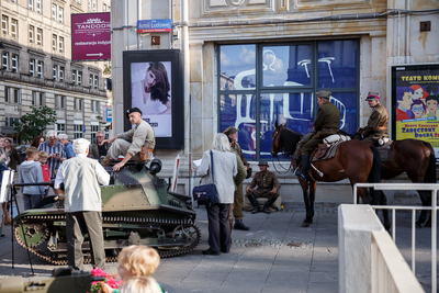 Diorama „Obrona Warszawy we wrześniu 1939 r.” – Warszawa, 3 września 2019. Fot. Sławek Kasper (IPN)