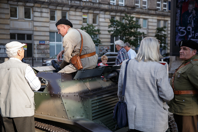 Diorama „Obrona Warszawy we wrześniu 1939 r.” – Warszawa, 3 września 2019. Fot. Sławek Kasper (IPN)