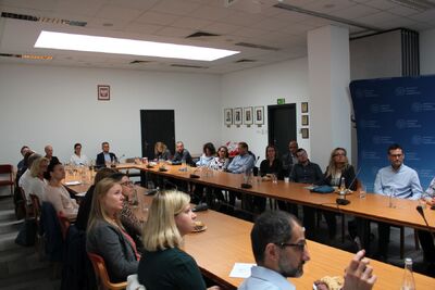 Sędziowie i prokuratorzy – stażyści programu Europejskiej Sieci Szkolenia Kadr Wymiaru Sprawiedliwości z wizytą w IPN – 3 września 2019