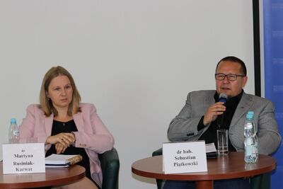 Promocja książki „Relacje o pomocy udzielanej Żydom przez Polaków w latach 1939–1945”, tom 1: „Dystrykt warszawski Generalnego Gubernatorstwa” – Warszawa, 6 września 2019. Fot. Łukasz Kaczmarczyk