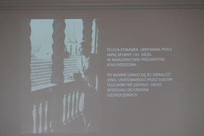 Promocja książki „Relacje o pomocy udzielanej Żydom przez Polaków w latach 1939–1945”, tom 1: „Dystrykt warszawski Generalnego Gubernatorstwa” – Warszawa, 6 września 2019. Fot. Łukasz Kaczmarczyk