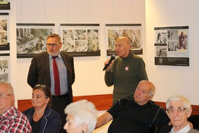 Promocja książki „Relacje o pomocy udzielanej Żydom przez Polaków w latach 1939–1945”, tom 1: „Dystrykt warszawski Generalnego Gubernatorstwa” – Warszawa, 6 września 2019. Fot. Łukasz Kaczmarczyk