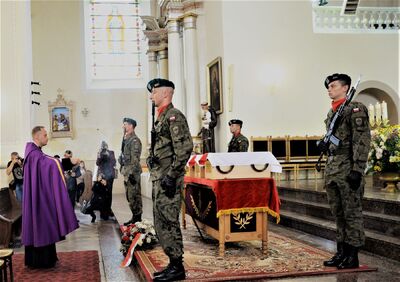 Pogrzeb czterech nieznanych żołnierzy AK w Ejszyszkach (Litwa) – 7 września 2019