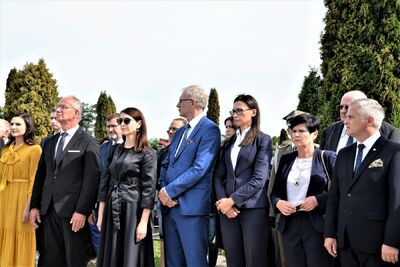 Pogrzeb czterech nieznanych żołnierzy AK w Ejszyszkach (Litwa) – 7 września 2019