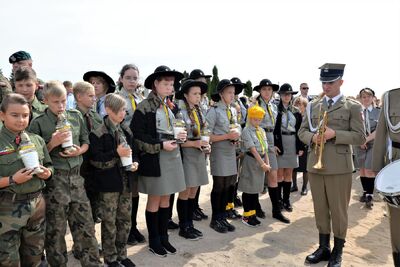 Pogrzeb czterech nieznanych żołnierzy AK w Ejszyszkach (Litwa) – 7 września 2019