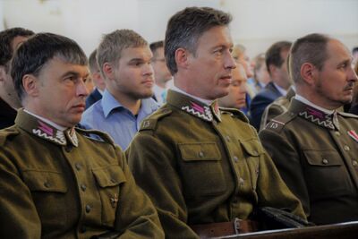 Pogrzeb czterech nieznanych żołnierzy AK w Ejszyszkach (Litwa) – 7 września 2019