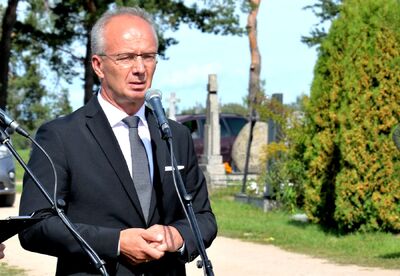 Pogrzeb czterech nieznanych żołnierzy AK w Ejszyszkach (Litwa) – 7 września 2019