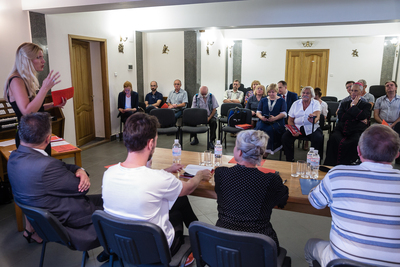 „Okrągły stół” na temat działalności organizacji społecznych zajmujących się upamiętnianiem ofiar represji politycznych w obwodzie odeskim – Odessa, 9 września 2019