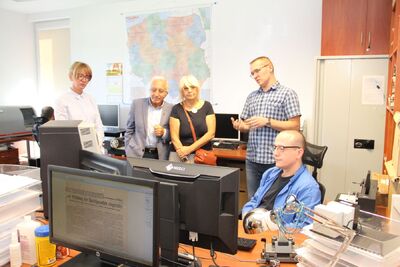 Przedstawiciel Zarządu Kongresu Polonii Kanadyjskiej Jan Cytowski z wizytą w Archiwum IPN – 9 września 2019