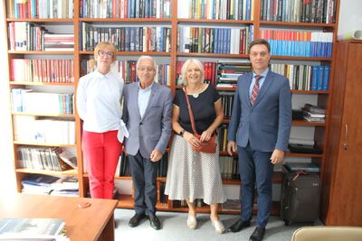 Przedstawiciel Zarządu Kongresu Polonii Kanadyjskiej Jan Cytowski z wizytą w Archiwum IPN – 9 września 2019